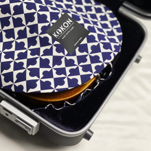 Load image into Gallery viewer, "Geometry" cotton silk faille violin sleeve