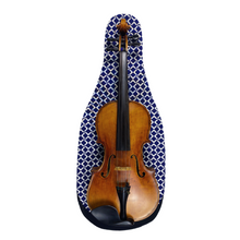 Load image into Gallery viewer, "Geometry" cotton silk faille viola sleeve