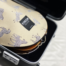 Load image into Gallery viewer, "Zebra" jacquard viola sleeve