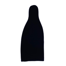 Load image into Gallery viewer, Midnight blue velvet viola sleeve drawstring