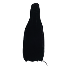 Load image into Gallery viewer, Black velvet viola sleeve drawstring
